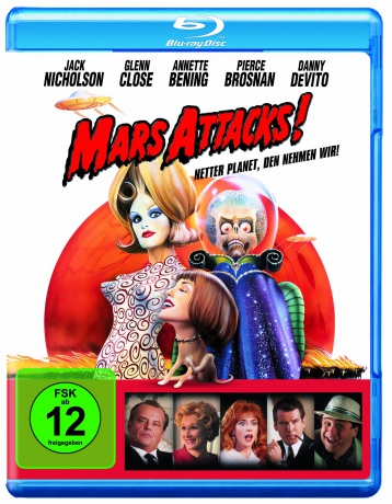 Mars Attacks! (Marsjanie atakują!) [Blu-Ray]