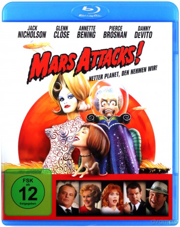 Mars Attacks! (Marsjanie atakują!) [Blu-Ray]