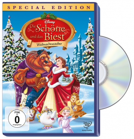 Piękna i bestia: Zaczarowane święta [DVD]
