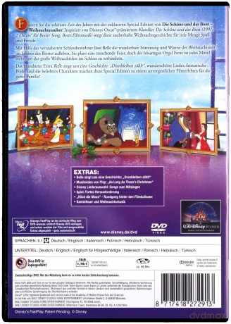 Piękna i bestia: Zaczarowane święta [DVD]