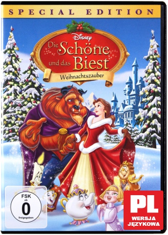 Piękna i bestia: Zaczarowane święta [DVD]
