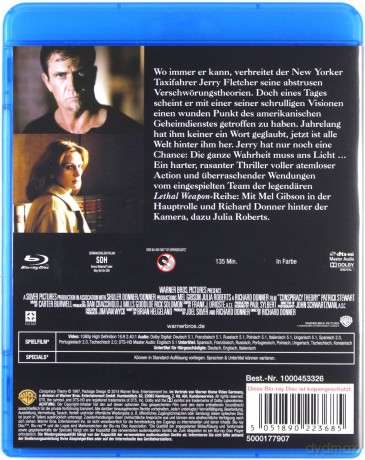 Teoria spisku [Blu-Ray]