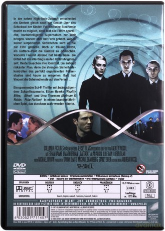 Gattaca (Gattaca - szok przyszłości (Edycja specjalna)) [DVD]