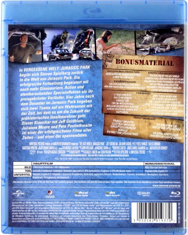 The Lost World: Jurassic Park (Zaginiony świat: Jurassic Park) [Blu-Ray]