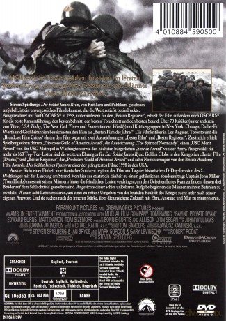 Szeregowiec Ryan [DVD]