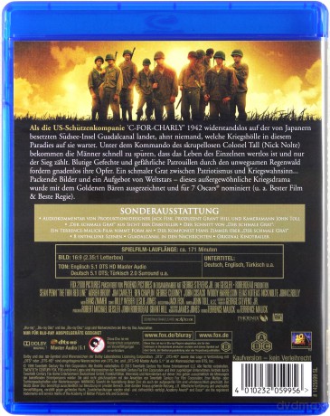Cienka czerwona linia [Blu-Ray]
