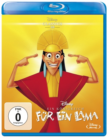 The Emperor's New Groove (Nowe szaty króla) (Disney) [Blu-Ray]