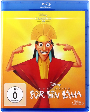 The Emperor's New Groove (Nowe szaty króla) (Disney) [Blu-Ray]
