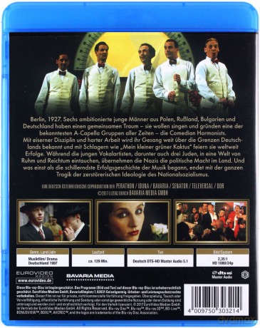 Comedian Harmonists (Odlotowy sekstet) [Blu-Ray]