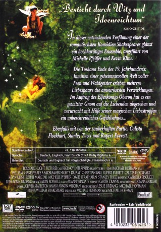 A Midsummer Night's Dream (Sen nocy letniej) [DVD]