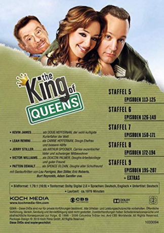 The King of Queens (Diabli nadali - Sezon 1-9) [18xBlu-Ray]