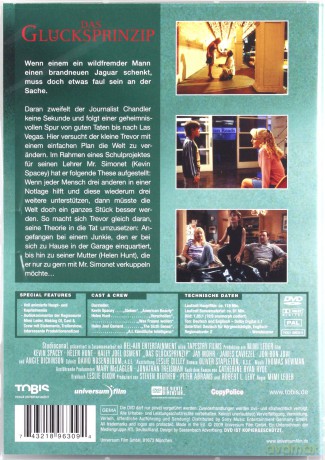 Pay It Forward (Podaj dalej) [DVD]