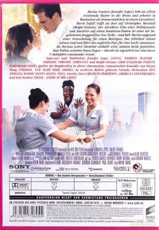 Maid in Manhattan (Pokojówka na Manhattanie) [DVD]