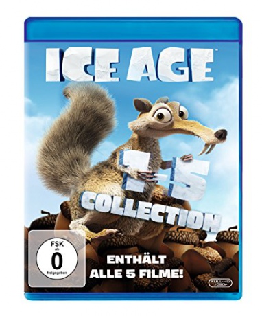 Ice Age 1-5 (Epoka lodowcowa 1-5) [5xBlu-Ray]