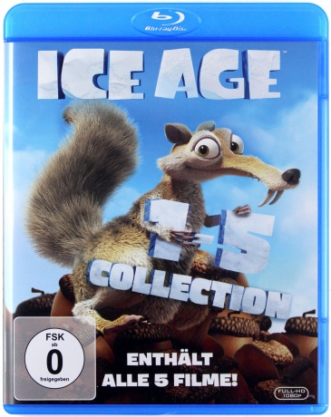 Ice Age 1-5 (Epoka lodowcowa 1-5) [5xBlu-Ray]