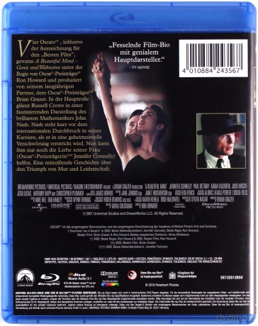 A Beautiful Mind (Piękny umysł) [Blu-Ray]