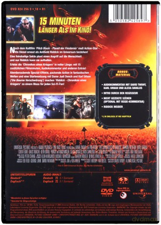The Chronicles of Riddick (Kroniki Riddicka) [DVD]