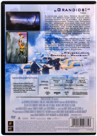 The Day After Tomorrow (Pojutrze) [DVD]