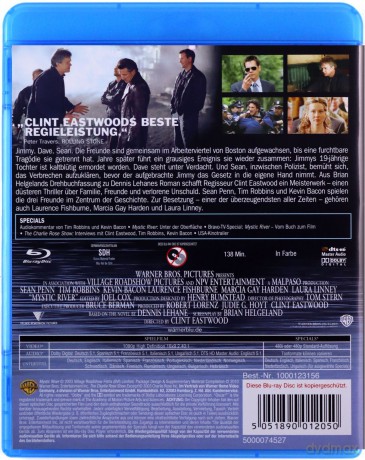 Mystic River (Rzeka tajemnic) [Blu-Ray]