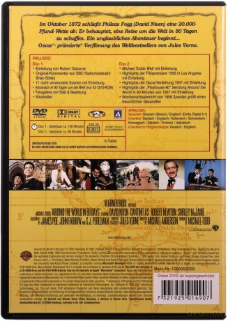 Around the World in 80 Days (W 80 dni dookoła świata (Edycja specjalna)) [2DVD]