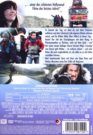 The Secret Life of Walter Mitty (Sekretne życie Waltera Mitty) [DVD]