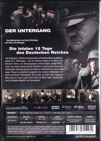 Downfall (Der Untergang) (Upadek) [DVD]