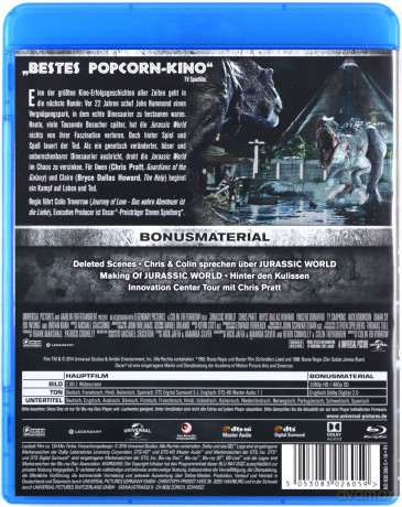 Jurassic World [Blu-Ray]