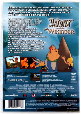 Asterix and the Vikings (Asterix i wikingowie) [DVD]