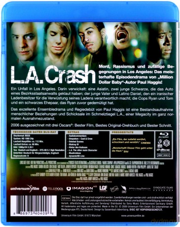 Crash (Miasto gniewu) [Blu-Ray]