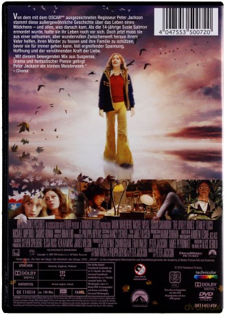 The Lovely Bones (Nostalgia anioła) [DVD]