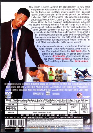 Hitch: Najlepszy doradca przeciętnego faceta [DVD]