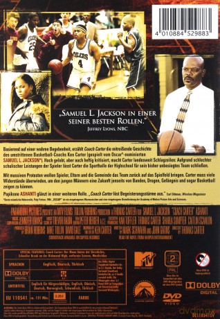 Coach Carter (Trener) [DVD]