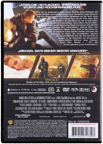 The Island (Wyspa) [DVD]