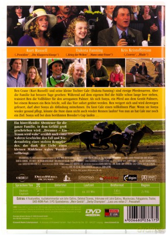 Dreamer: Inspired by a True Story (Wyścig marzeń) [DVD]