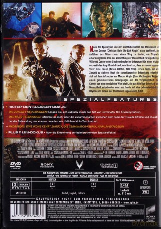 Terminator Salvation (Terminator - Ocalenie) [DVD]