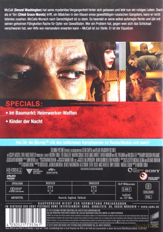 The Equalizer (Bez litości) [DVD]