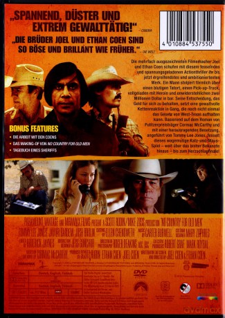 No Country for Old Men (To nie jest kraj dla starych ludzi) [DVD]