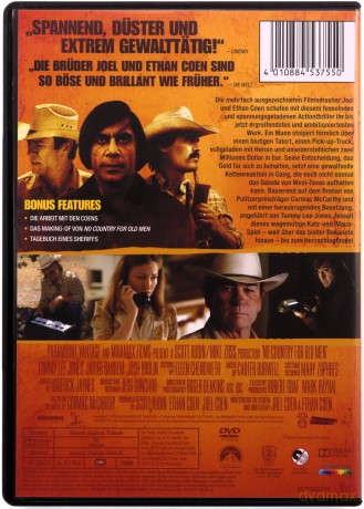 No Country for Old Men (To nie jest kraj dla starych ludzi) [DVD]