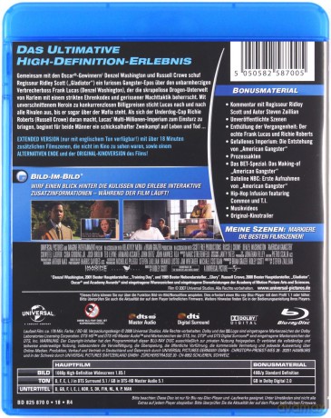 American Gangster [Blu-Ray]
