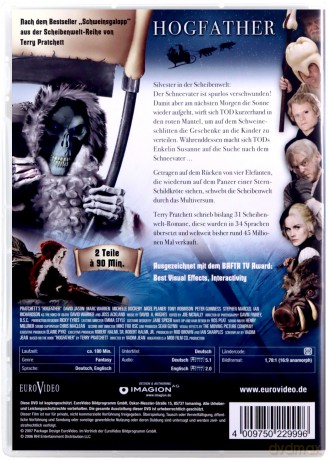 Terry Pratchett's Hogfather (Wiedźmikołaj) [DVD]