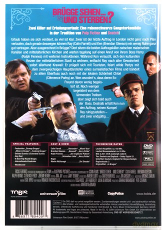 In Bruges (Najpierw strzelaj, potem zwiedzaj) [DVD]
