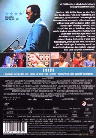 Miles Ahead (Miles Davis i ja) [DVD]