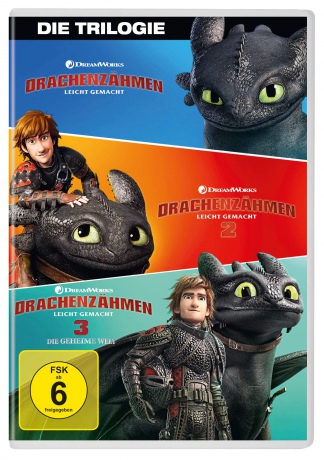 How to Train Your Dragon 1-3 (Jak wytresować smoka 1-3) [3DVD]