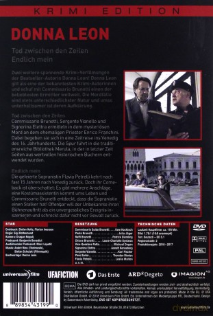 Donna Leon: Tod zwischen den Zeilen / Endlich mein [DVD]