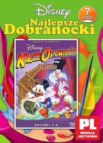 Disney Najlepsze dobranocki 7: Kacze Opowieści sezon 1, odc. 5-8 (booklet) [DVD]