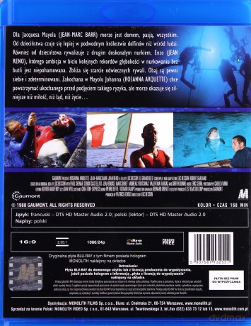 Wielki błękit [Blu-Ray]