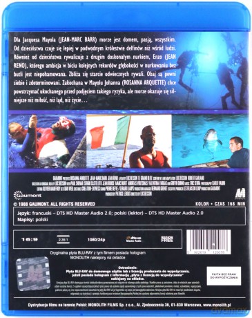Wielki błękit [Blu-Ray]
