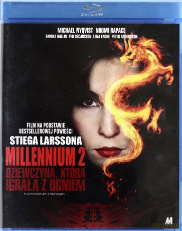 Millennium: Dziewczyna która igrała z ogniem [Blu-Ray]