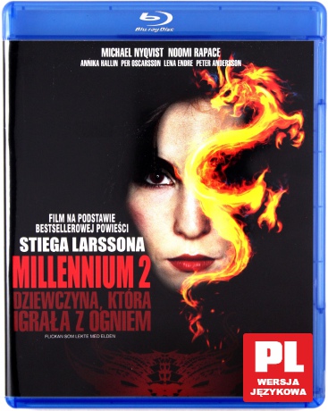 Millennium: Dziewczyna która igrała z ogniem [Blu-Ray]