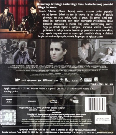 Millennium: Zamek z piasku który runął [Blu-Ray]